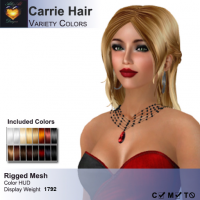 Alli & Ali - Carrie Hair - Variety Colors