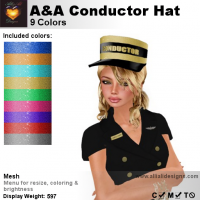 Image of Alli & Ali - Conductor Hat - 9 Colors
