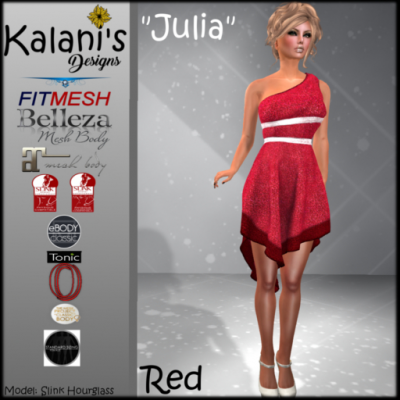 Image of Julia FitMesh Dress