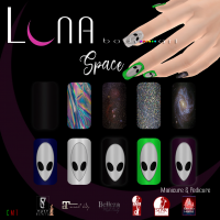 Image of .::LUNA::. Body Art - Space - Nails
