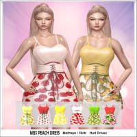 Image of {WitchCraft} Miss Peach Dress