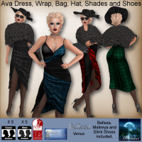 Moonstar - Ava Dress, Wrap, Bag, Hat, Shades and Shoes